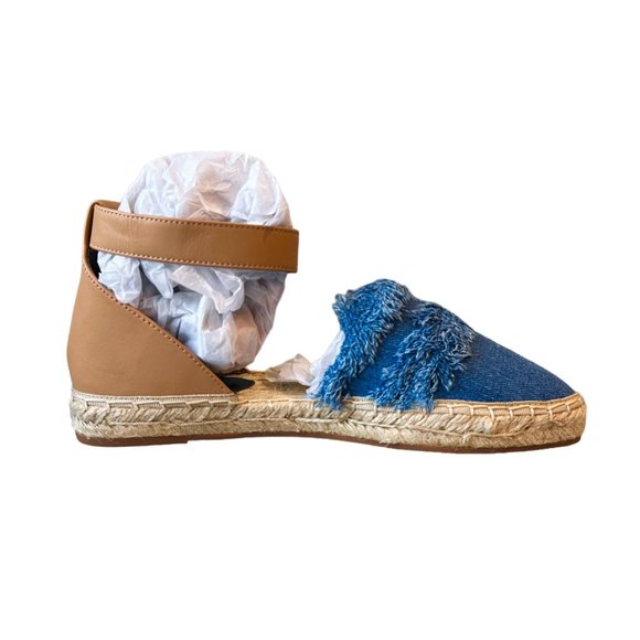 NIB REBECCA MINKOFF VICKY EMBROIDERED ESPADRILLE FLATS - Picture 3 of 8